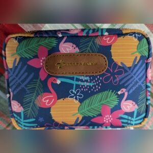 Women's Tropical Mini Bag - Blue and Pink, First Aid Kit